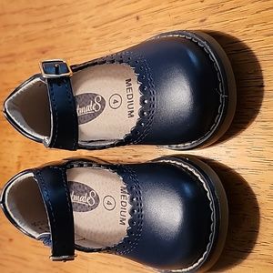 Footmates, Blue dress shoes, size 4